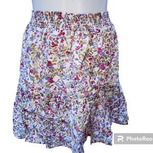 BB Dakota by Steve Madden NWT PopStar Skirt Dainty Floral High Waist Size Medium